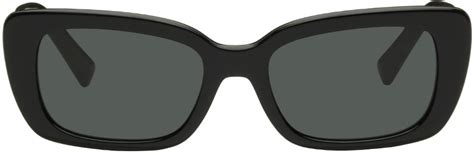 valentino black rectangle sunglasses|valentino sunglasses men us.